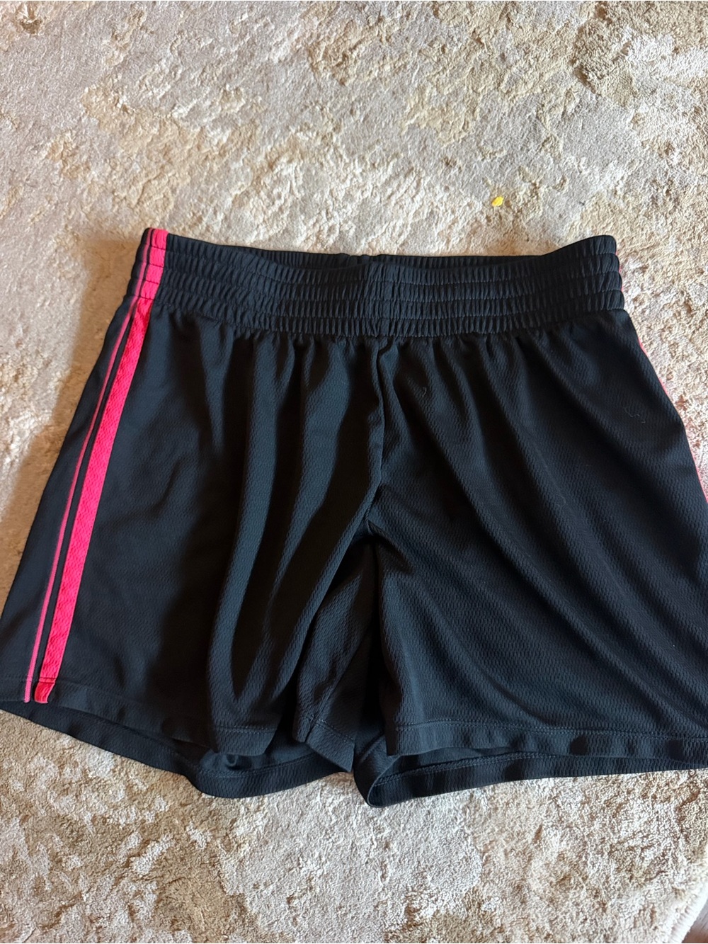 Vintage champion Athletic Shorts with Pink Side Stripe